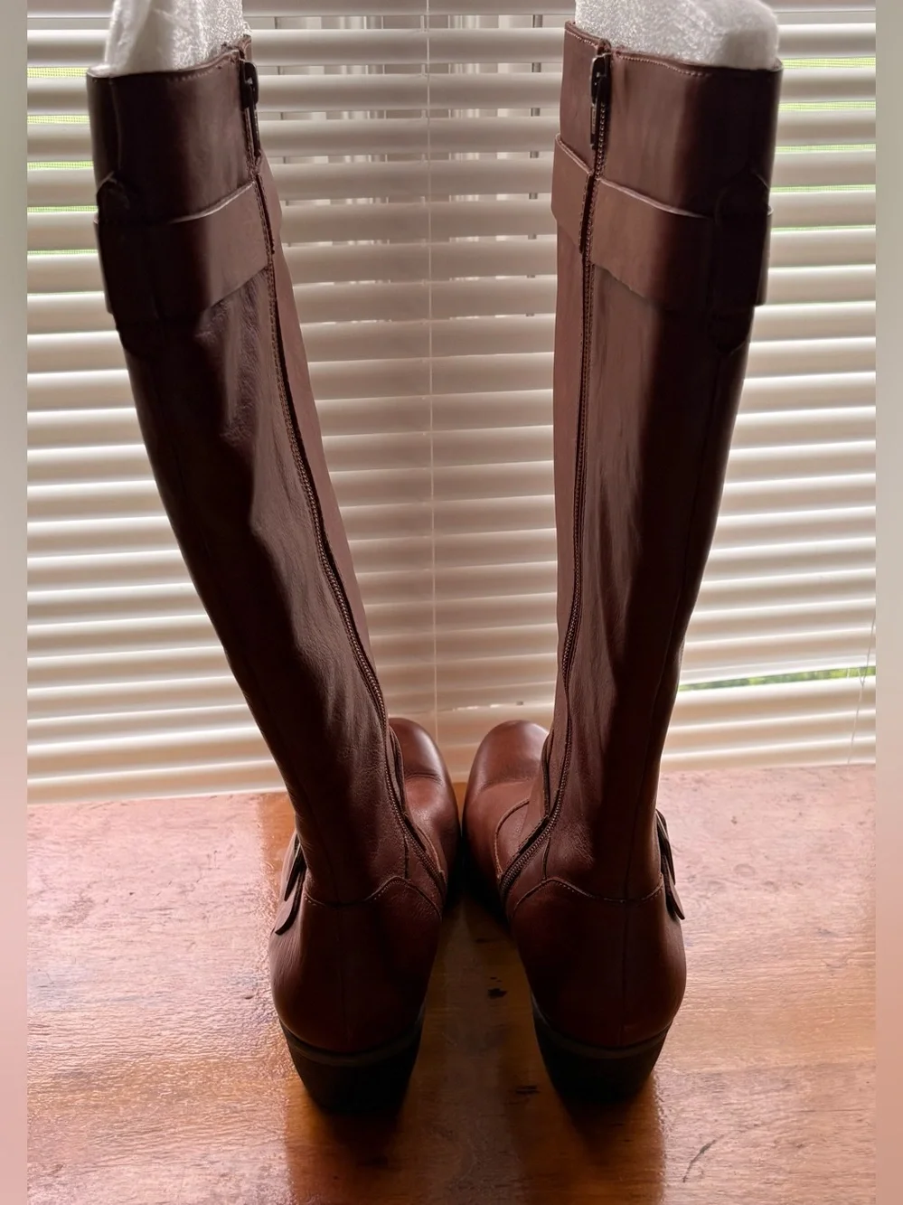 Women’s Tall Leather Riding Boots - Brown